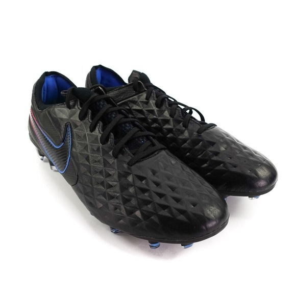 Nike Legend 8 Elite FG ACC Black Siren Red Soccer Cleats AT5293 090 Mens Size 8 main image 4